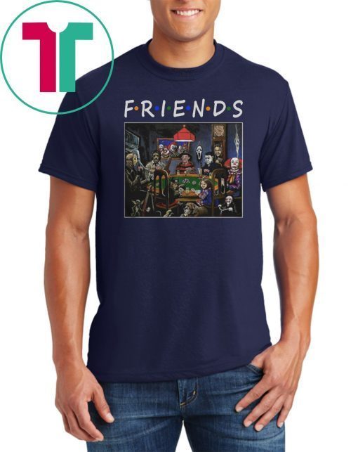 Friends Horror Halloween playing card Classic T-Shirt