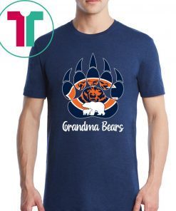 Grandma Bears Cool Gift For Fans Chicago Bears T-Shirt