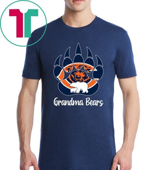 Grandma Bears Cool Gift For Fans Chicago Bears T-Shirt