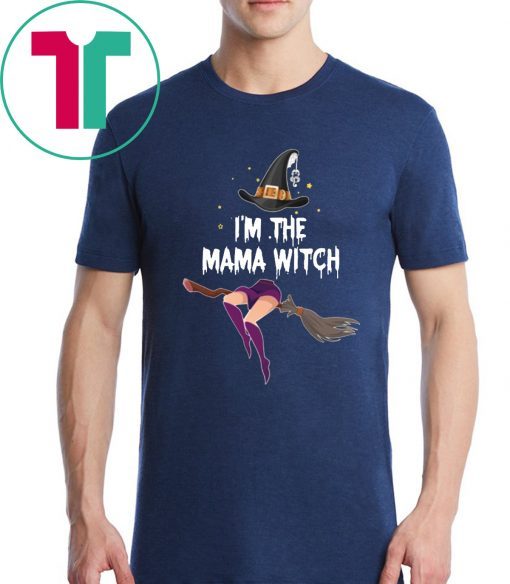Funny Halloween I'm The Mama Witch Halloween Costume T-shirt