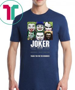 Joker 1994 2019 Thank You For The Memories Unisex T-Shirt