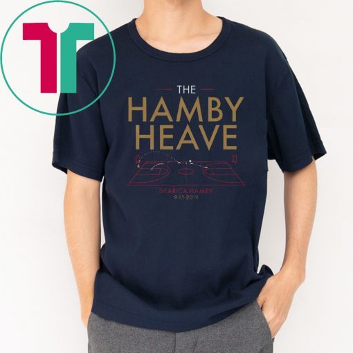 Original Dearica Hamby, Las Vegas WNBPA The Hamby Heave T-Shirt