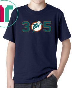 305 Miami Dolphins T Shirt