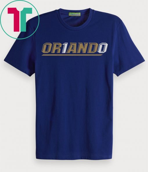 Offcial Football Orlando 1 0 Tee Shirt