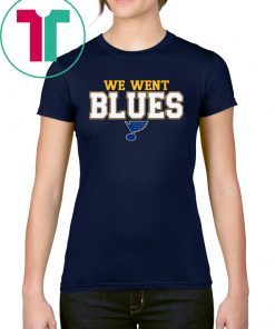 St Louis Blues We Went Blues 2019 T-Shirt