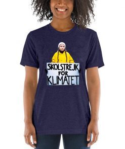 Offcial Greta Thunberg Skolstrejk For Klimatet T-Shirt