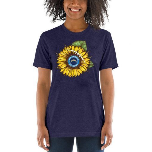 Sunflower Los Angeles Chargers T-Shirt