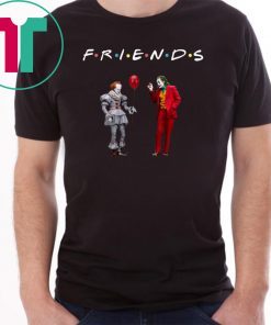 Friends Pennywise With Joker Classic T-Shirt