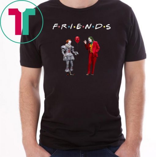 Friends Pennywise With Joker Classic T-Shirt