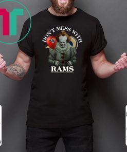 Don't Mess With Los Angeles Rams Pennywise Offcial T-shirt Cool Gift For Fans