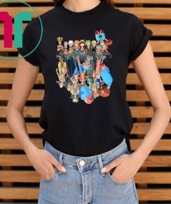 One Piece Characters Water Mirror Reflection Unisex T-Shirt