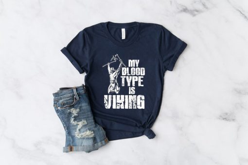 My Blood Type Is Viking Warrior Unisex T-Shirt