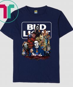 Horror Characters Bud Light T-Shirt