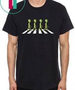 Alien On The Abbey Road Offcial T-Shirt