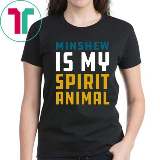 Mens Minshew is My Spirit Animal T-Shirt