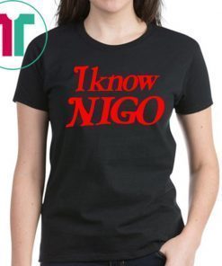 Pharrell Williams I know nigo T Shirt