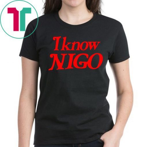 Pharrell Williams I know nigo T Shirt