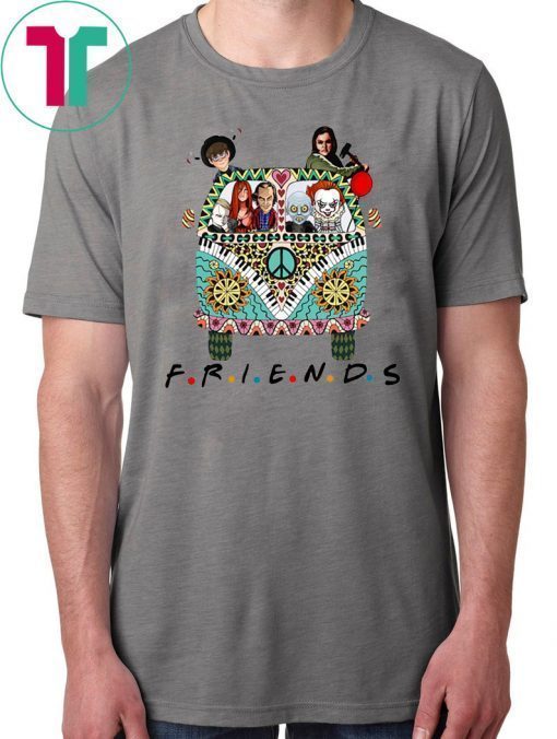 Hippie car friends movie horror movie characters Shirt