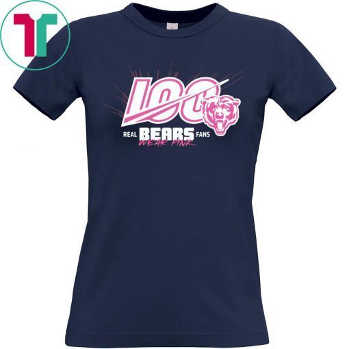 Real Bears Fans Wear Pink Tee Shirt