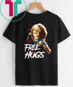 Chucky Free Hugs Horror Gift For Halloween T-Shirt