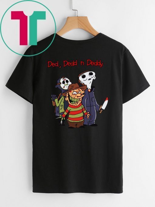 Buy Horror Characters Ded Dedd Deddy T-Shirt