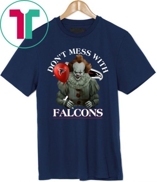 Don't Mess With Atlanta Falcons Pennywise T-shirt Cool Gift For Fans Tee