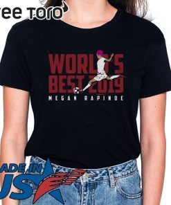 Megan Rapinoe Shirt - World's Best 2019, USWNTPA Tee Shirt