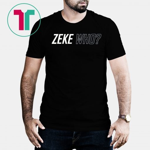 Zeke Who That's Who Classic Tee Shirt