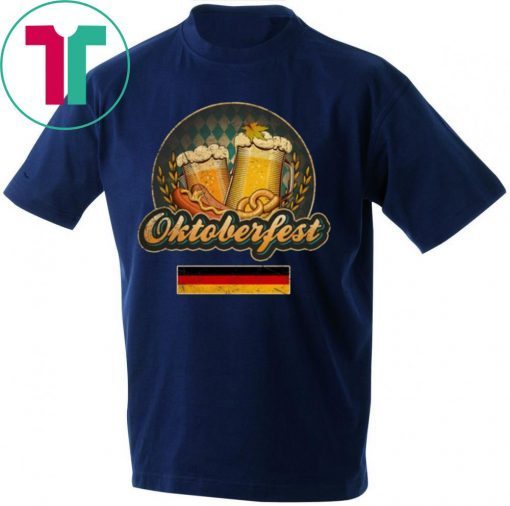 Vintage Oktoberfest German Beer Festival Cool Gift 2019 T-Shirt