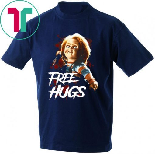 Chucky Free Hugs Horror Gift For Halloween T-Shirt