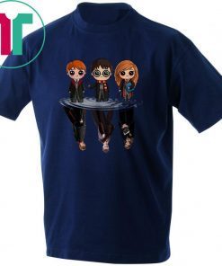 Harry Potter Characters Water Mirror Reflection Tee Shirt