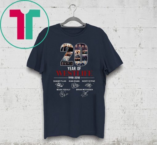 20 Years of Westlife T-Shirt