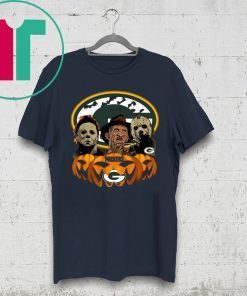 Michael Jason and Freddy Krueger Green Bay Packers T-Shirt
