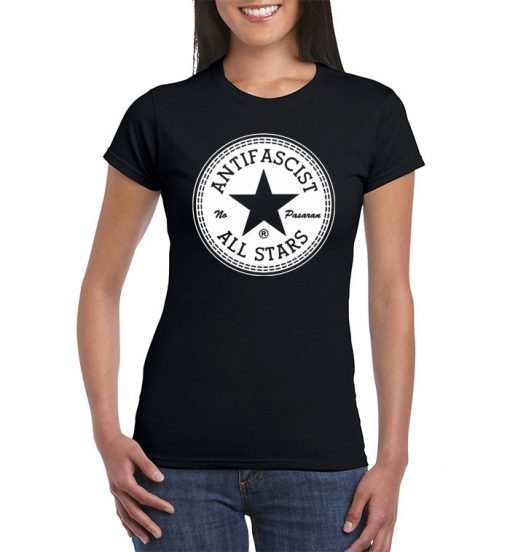 Buy Greta Thunberg Antipascist All Stars T-Shirt