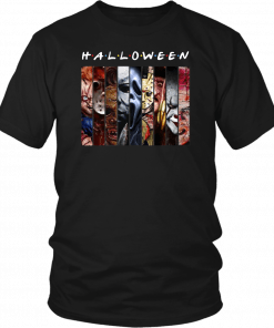 Halloween Friends Horror Characters Offcial T-Shirt