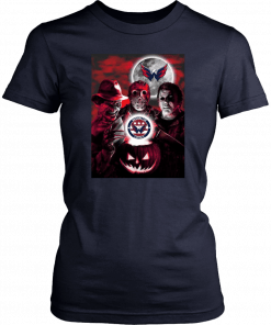 Washington Capitals Copy Halloween Freddy Krueger Jason Michael Myers Shirts