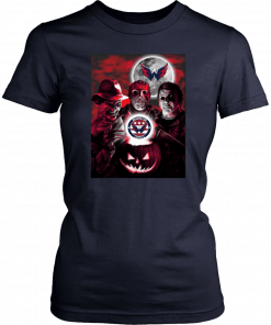 Washington Capitals Copy Halloween Freddy Krueger Jason Michael Myers T-Shirt