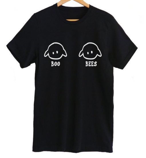 Boo Bees Shirt Unisex, Ghost Shirt, Boobs Shirt, Halloween T-Shirt