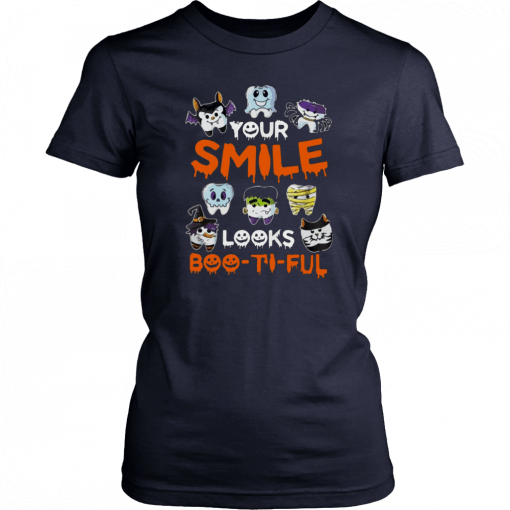 Your smile looks boo-ti-ful Halloween Shirt