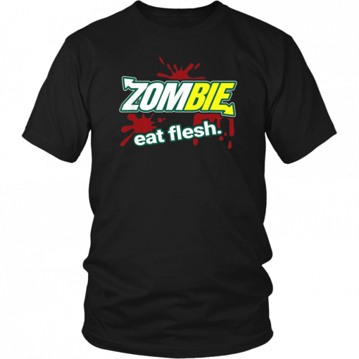 Zombie Eat Flesh Classic T-Shirt