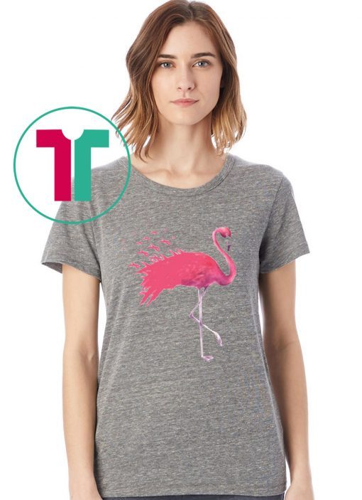 Breast Cancer Awareness Flamingo Unisex T-Shirt