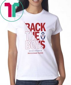 Back the Boys 2019 USA Rugby Players Squad TShirt T-Shirt