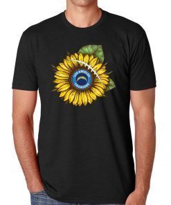 Sunflower Los Angeles Chargers T-Shirt