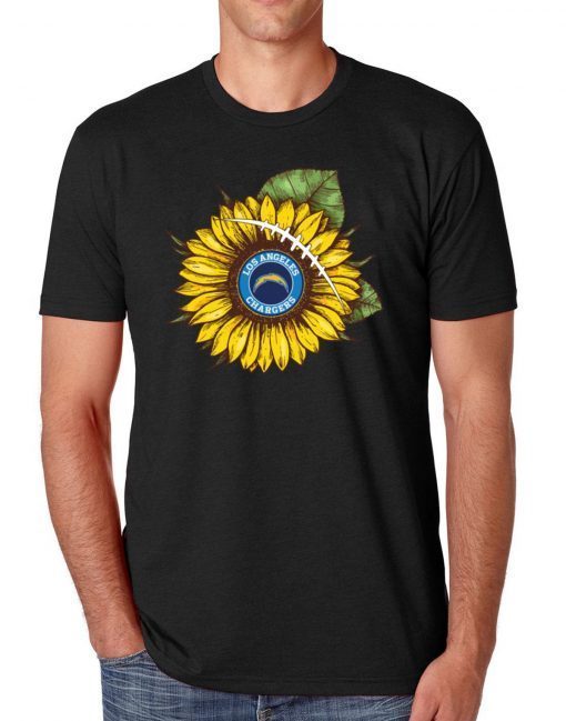 Sunflower Los Angeles Chargers T-Shirt