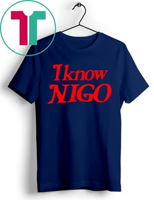 Pharrell Williams I know nigo T Shirt