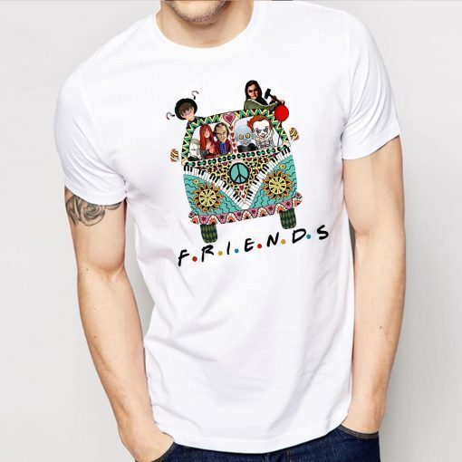 Hippie car friends movie horror movie characters Shirt