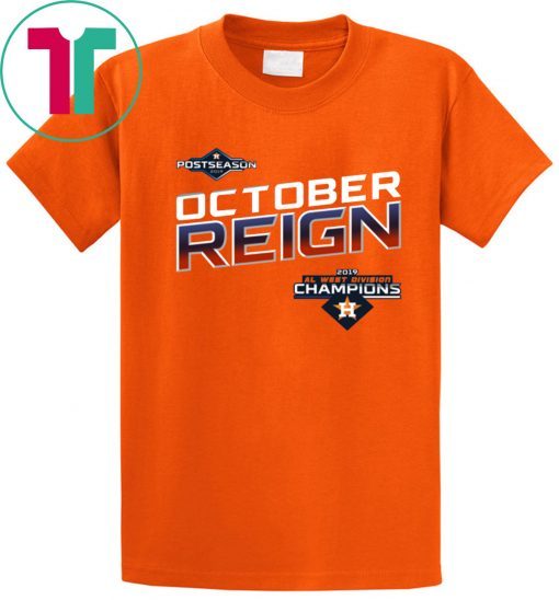 Houston Astros al west champions 2019 Unisex T-Shirt