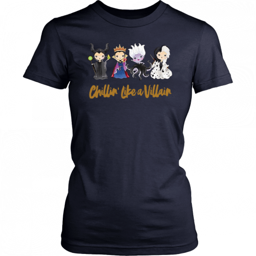 Chillin like a villain halloween T-Shirt