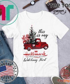 Hallmark Christmas Movies Watching Maternity Pregnancy Shirt - Classic Tee