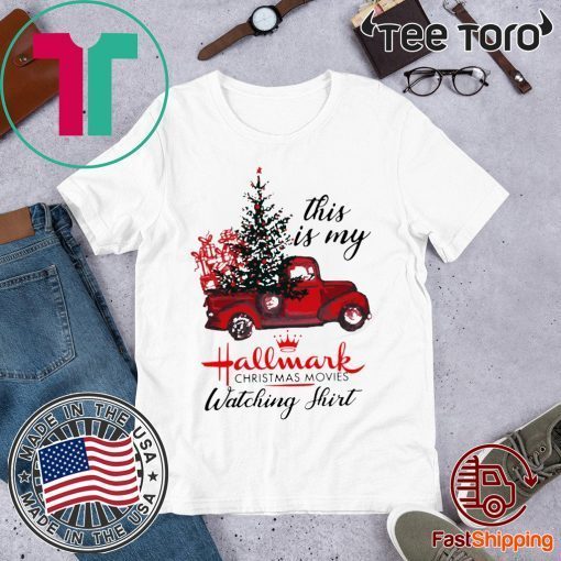 Hallmark Christmas Movies Watching Maternity Pregnancy Shirt - Classic Tee